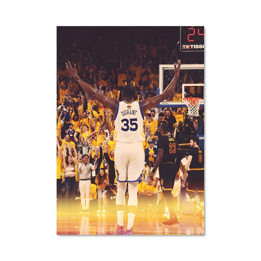 Poster Golden Victory – affiche Basketball